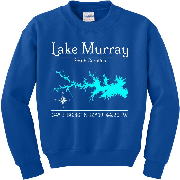 Lake Murray South Carolina Kids Sweatshirt