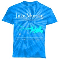 Lake Murray South Carolina Kids Tie-Dye T-Shirt