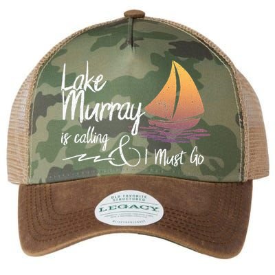 Lake Murray South Carolina Lake Is Calling Legacy Tie Dye Trucker Hat