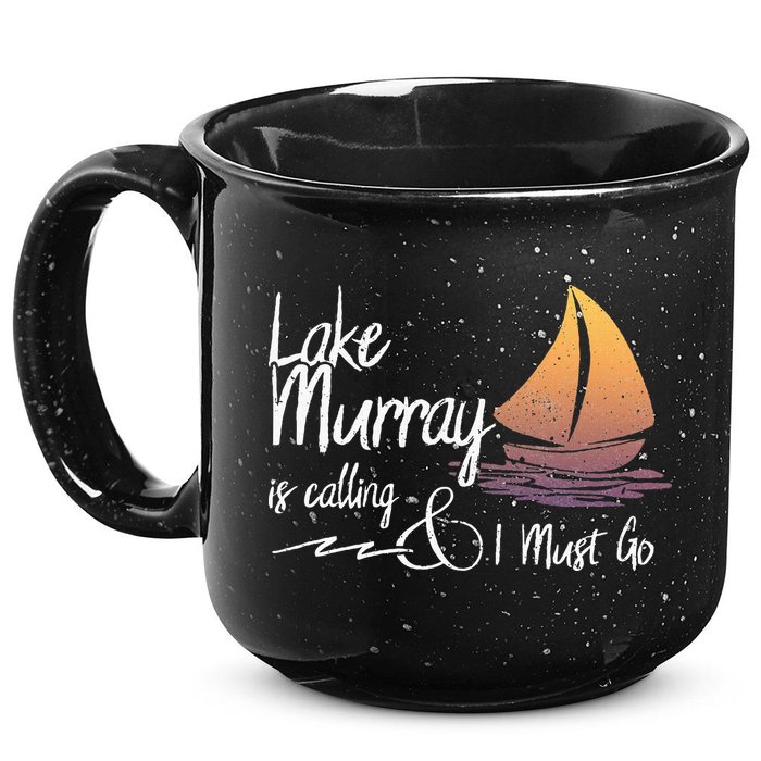Lake Murray South Carolina Lake Is Calling 15oz Campfire Ceramic Mug