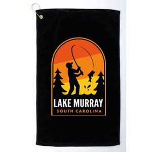 Lake Murray South Carolina Fishing Platinum Collection Golf Towel