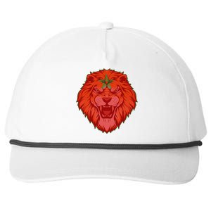 Lion Moroccan Soccer Supporter Morocco Flag Soccer Lover Gift Snapback Five-Panel Rope Hat