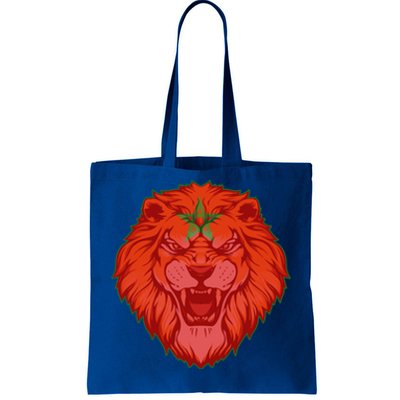 Lion Moroccan Soccer Supporter Morocco Flag Soccer Lover Gift Tote Bag