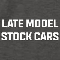 Late Model Stock Cars Vector Backpack