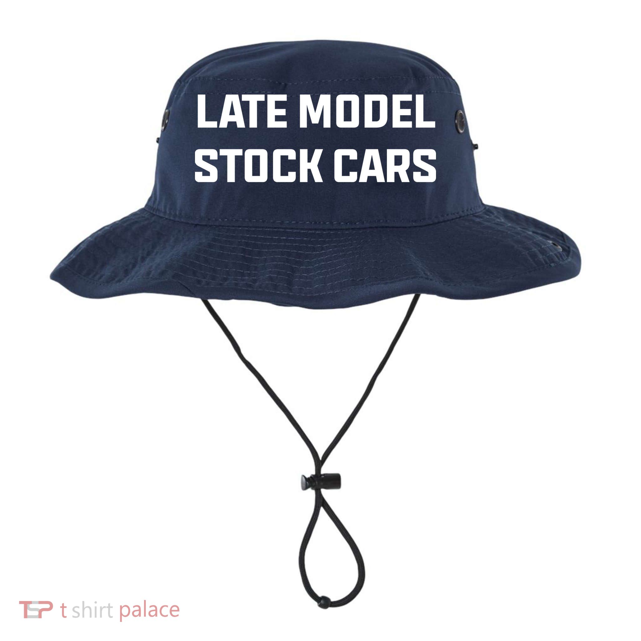 Late Model Stock Cars Bucket Hat