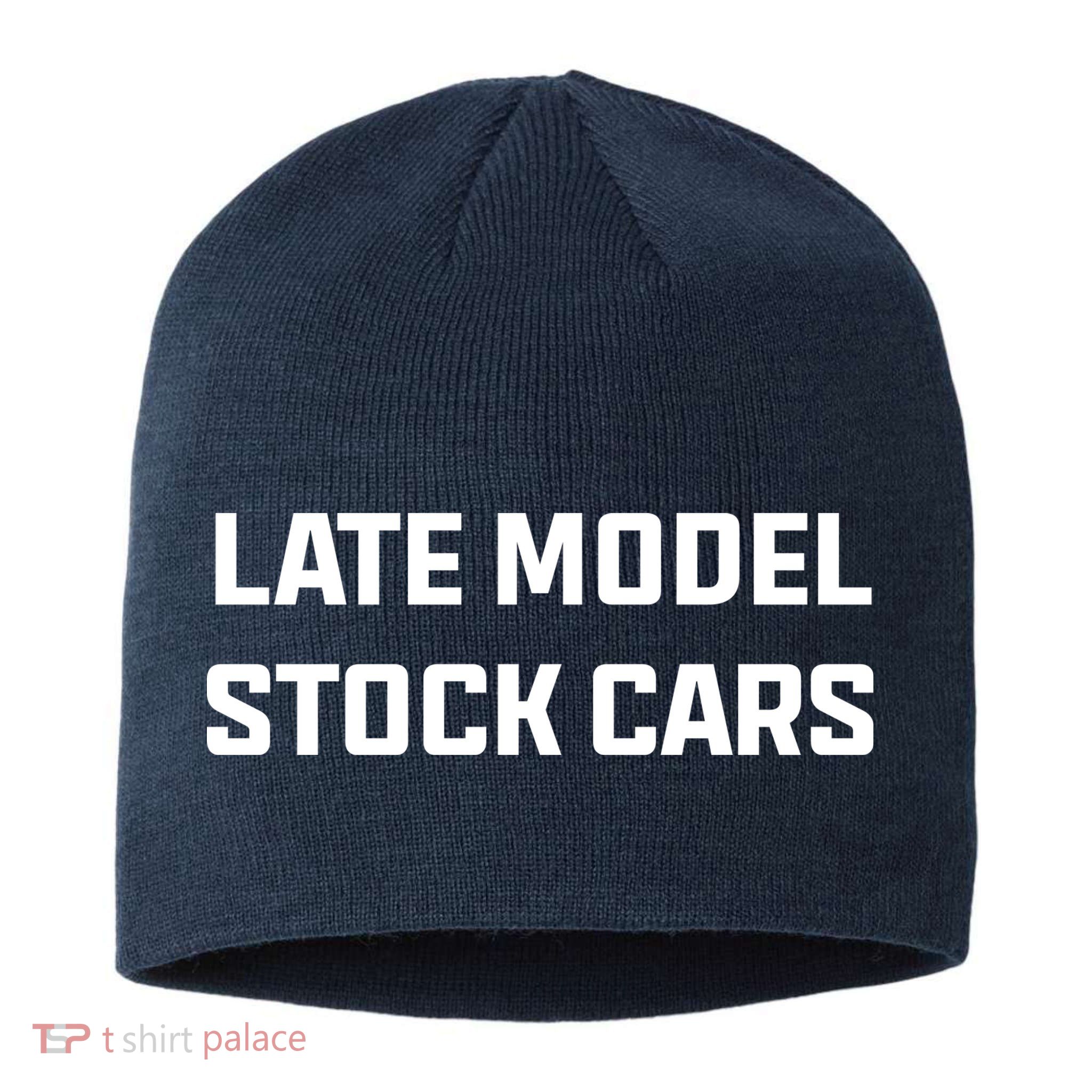 Late Model Stock Cars Sustainable Beanie