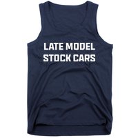 Late Model Stock Cars Tank Top
