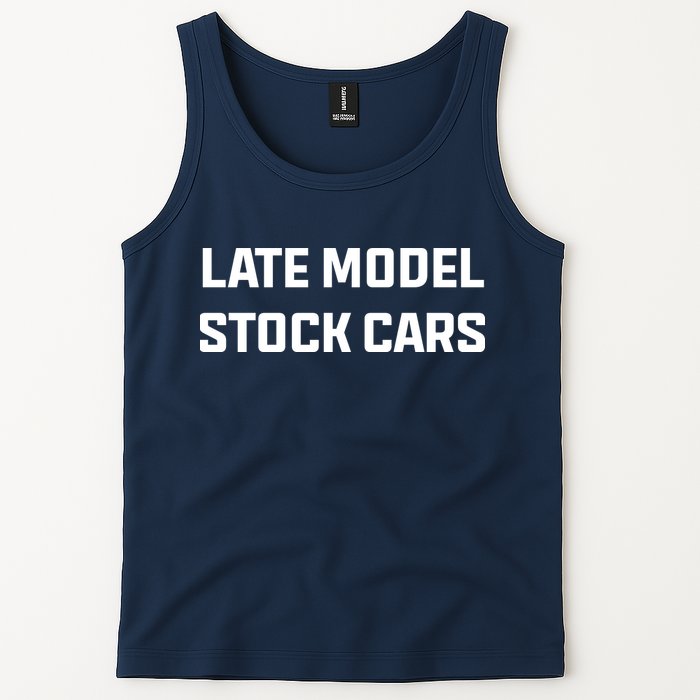 Late Model Stock Cars Tank Top