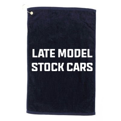 Late Model Stock Cars Golf Towel