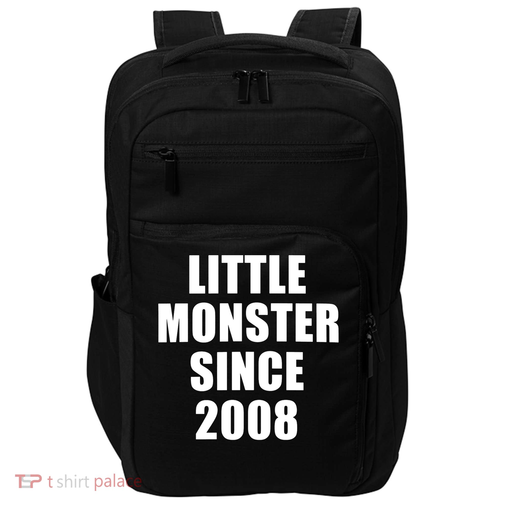 Little Monster Since 2008 Impact Tech Backpack