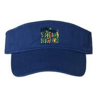 Little Miss Shenanigans Leopard Shamrock St Patrick's Day Gift Valucap Bio-Washed Visor