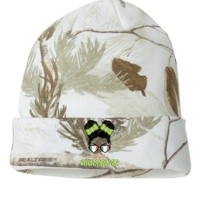 Little Miss Shenanigans St Patricks Day Kati Licensed 12" Camo Beanie