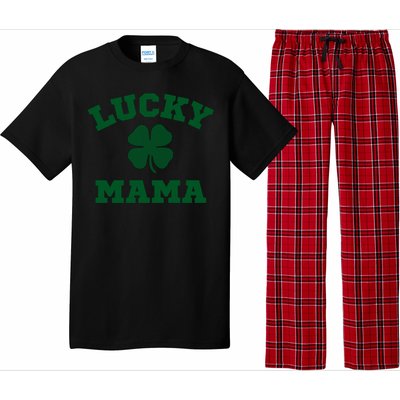 Lucky Mama St Patrick's Day Mom Gift Pajama Set