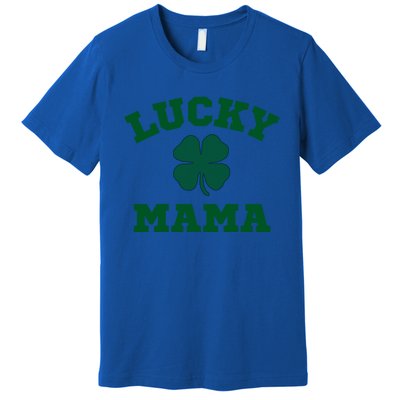 Lucky Mama St Patrick's Day Mom Gift Premium T-Shirt