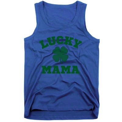 Lucky Mama St Patrick's Day Mom Gift Tank Top