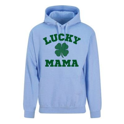 Lucky Mama St Patrick's Day Mom Gift Unisex Surf Hoodie