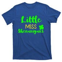 Little Miss Shenanigans St Patrick's Day Irish Gift T-Shirt