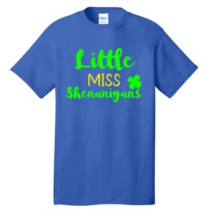 Little Miss Shenanigans St Patrick's Day Irish Gift Tall T-Shirt