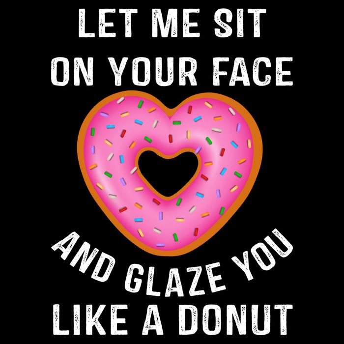 Let Me Sit On Your Face And Glaze You Like A Donut Funny Gift Zip Tote Bag