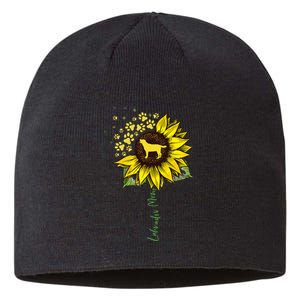 Labrador Mom Sunflower Labrador Retriever Gifts Dog Mom Mama Sustainable Beanie