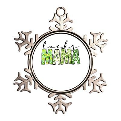 Lucky Mama St PatrickS Day Family Metallic Star Ornament