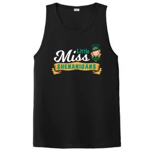 Little Miss Shenanigans St Patrick's Design Great Gift PosiCharge Competitor Tank