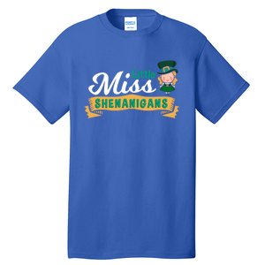 Little Miss Shenanigans St Patrick's Design Great Gift Tall T-Shirt