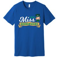 Little Miss Shenanigans St Patrick's Design Great Gift Premium T-Shirt