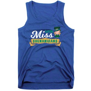 Little Miss Shenanigans St Patrick's Design Great Gift Tank Top