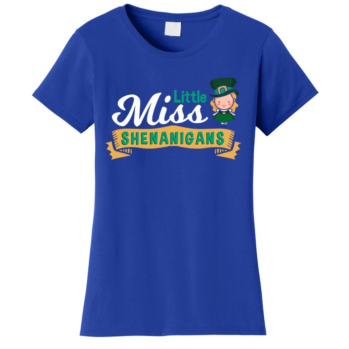 Little Miss Shenanigans St Patrick's Design Great Gift Women's T-Shirt