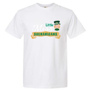 Little Miss Shenanigans St Patrick's Design Great Gift Garment-Dyed Heavyweight T-Shirt