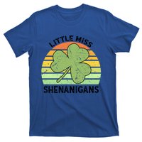 Little Miss Shenanigans Saint Patricks Shenanigans Gift T-Shirt