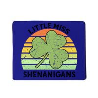 Little Miss Shenanigans Saint Patricks Shenanigans Gift Mousepad