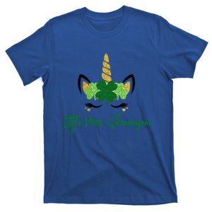 Little Miss Shenanigans Unicorn St Patrick's Day Great Gift T-Shirt