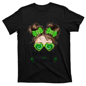 Little Miss Shenanigans St Patricks Day K.i.d.s Girls Toddler T-Shirt