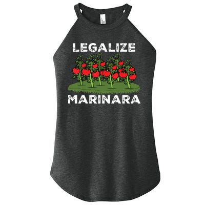 Legalize Marinara Sauce Italian Food Humor Women's Perfect Tri Rocker Tank