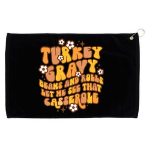 Let Me See That Casserole Funny Thanksgiving Gift Grommeted Golf Towel