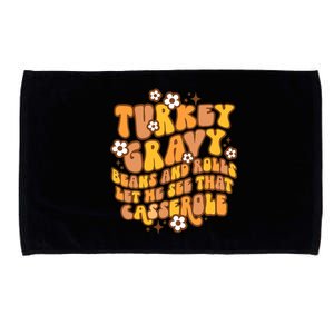 Let Me See That Casserole Funny Thanksgiving Gift Microfiber Hand Towel