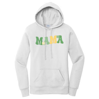 Lucky Mama St Patricks Day Women's Pullover Hoodie