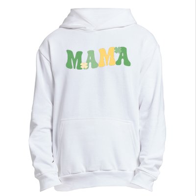 Lucky Mama St Patricks Day Urban Pullover Hoodie