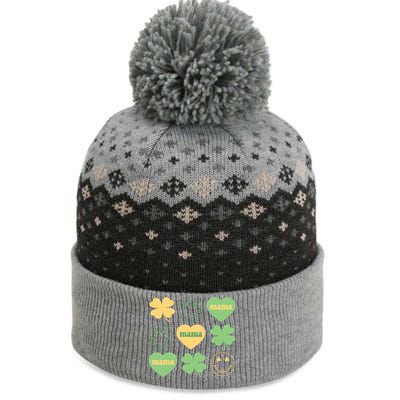 Lucky Mama St Patricks Day The Baniff Cuffed Pom Beanie