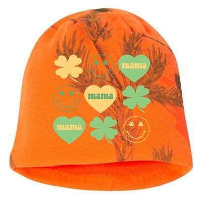 Lucky Mama St Patricks Day Kati - Camo Knit Beanie