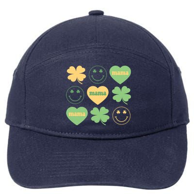 Lucky Mama St Patricks Day 7-Panel Snapback Hat