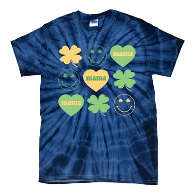 Lucky Mama St Patricks Day Tie-Dye T-Shirt