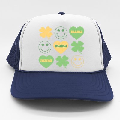 Lucky Mama St Patricks Day Trucker Hat