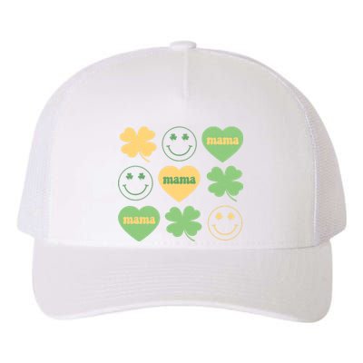 Lucky Mama St Patricks Day Yupoong Adult 5-Panel Trucker Hat