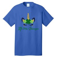 Little Miss Shenanigans Unicorn St Patrick's Day Meaningful Gift Tall T-Shirt