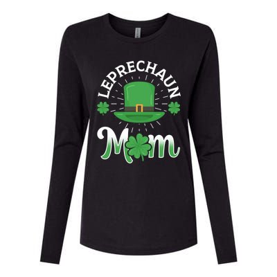 Leprechaun Mom Shamrock Ireland Irish St Patricks Day Mother Cool Gift Womens Cotton Relaxed Long Sleeve T-Shirt