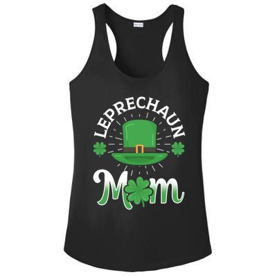 Leprechaun Mom Shamrock Ireland Irish St Patricks Day Mother Cool Gift Ladies PosiCharge Competitor Racerback Tank