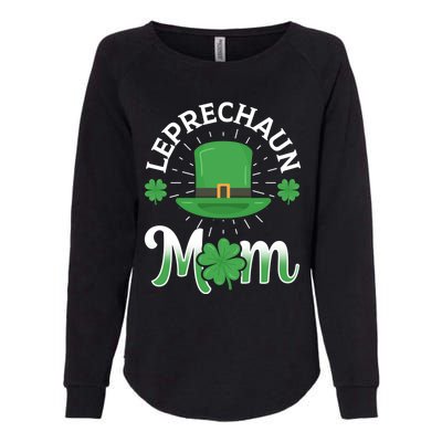 Leprechaun Mom Shamrock Ireland Irish St Patricks Day Mother Cool Gift Womens California Wash Sweatshirt